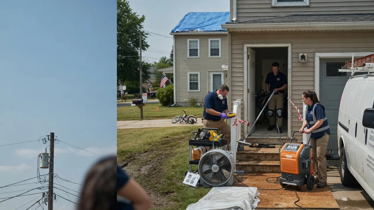 Water Damage Repair in Lothian, MD near me